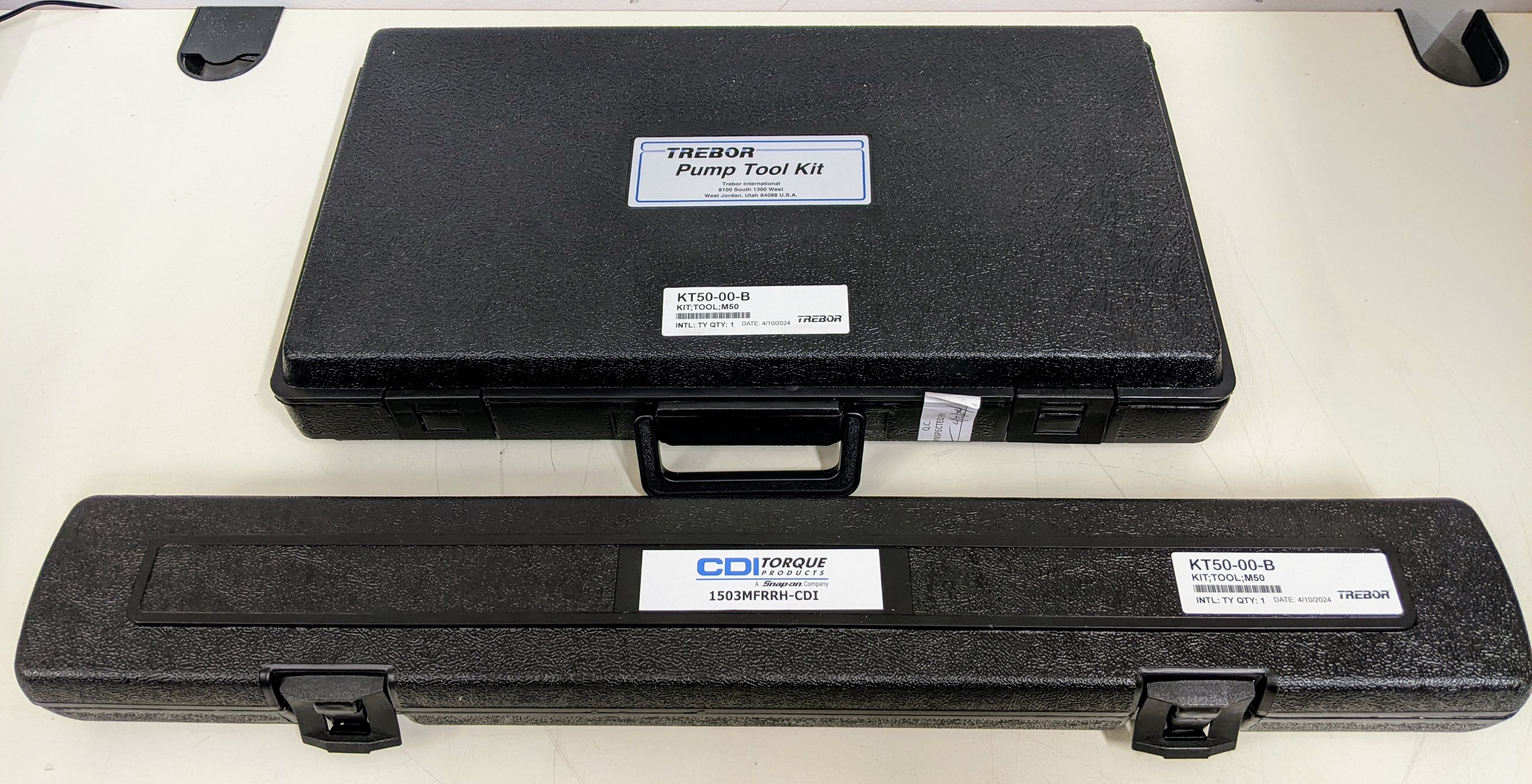 Used Sel-Tek Ltd - Trebor - CDI Torque Pump Tool Kit - TREBOR, PUMPS25/50 & Ajustable Micrometer Torque Wrench