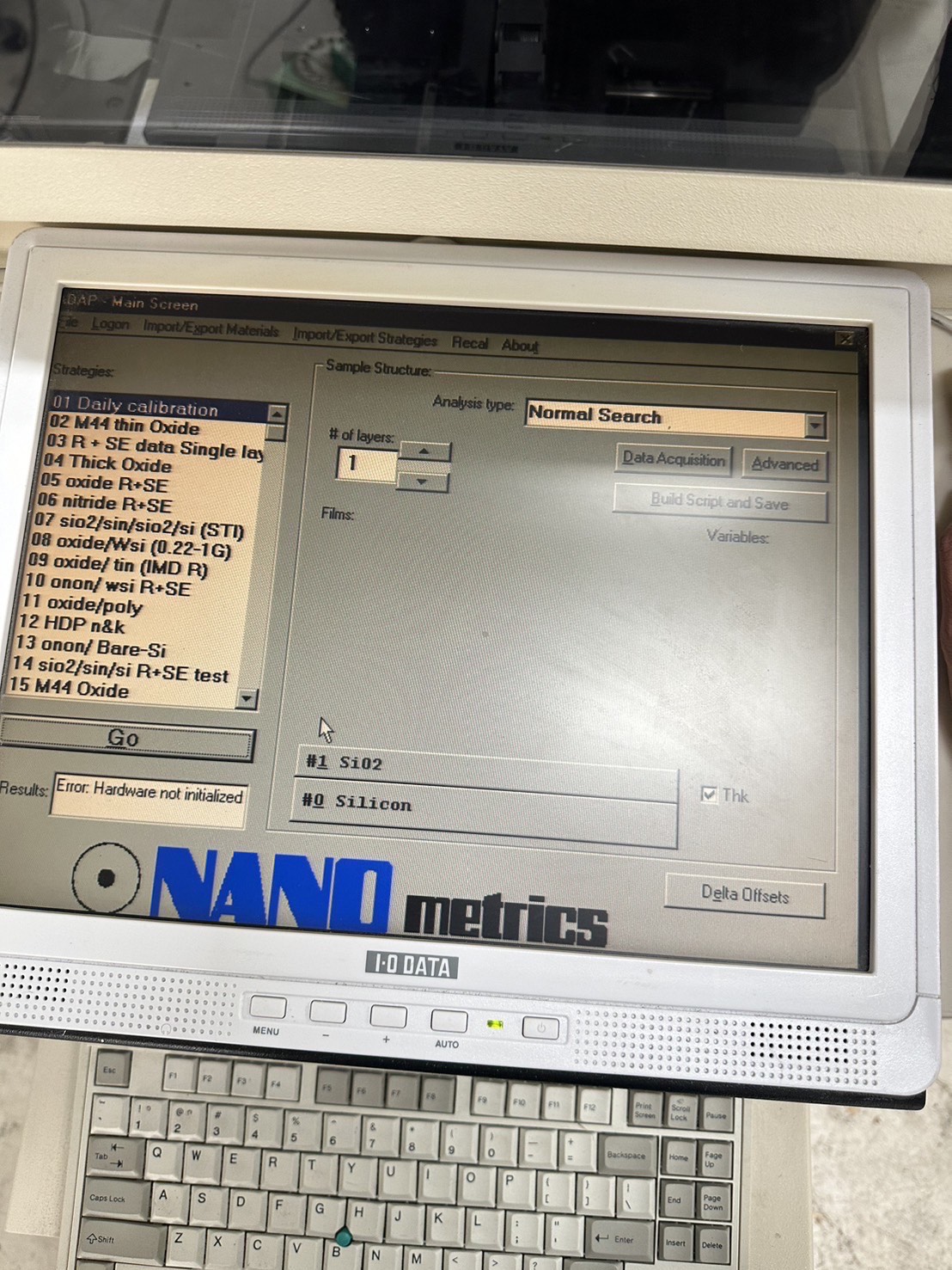 Used NANOMETRICS  Nano 8000X