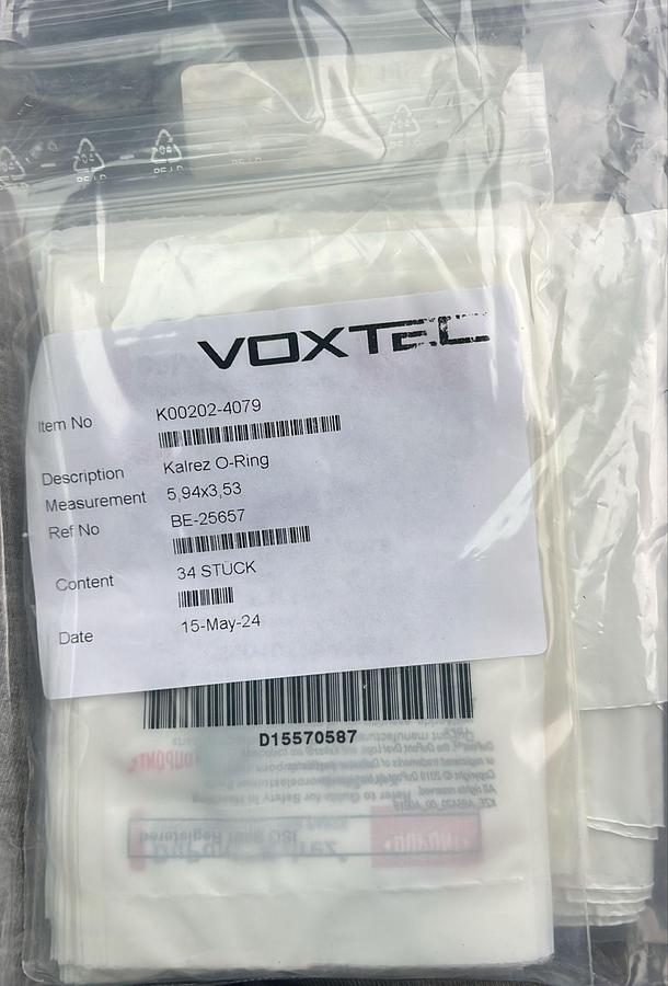 Used Applied Materials AMAT WXZ PART: O-RINGS - VARIOUS AVAILABLE