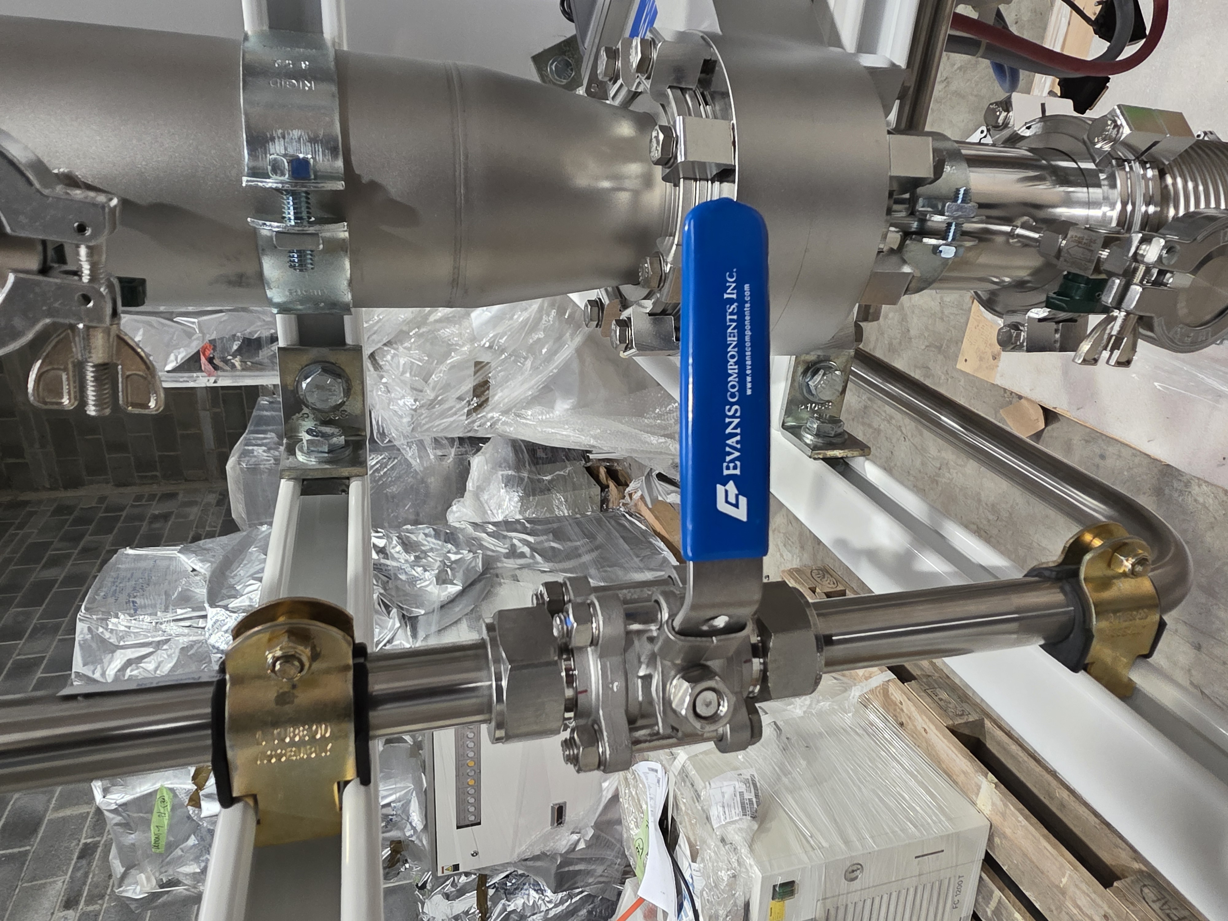 2015 Ebara OXT-14 Modular Pump Rack System – 4-Channel Automated Foreline Skid, New