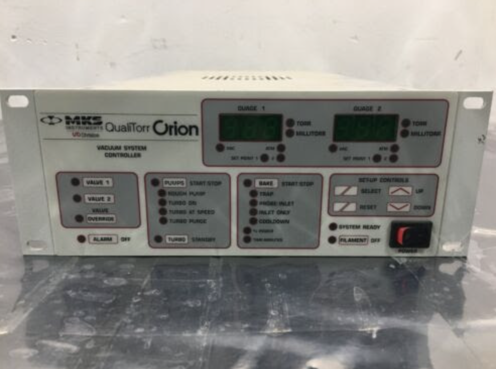 Used MKS N401815-G3 QualiTorr, Orion, Vacuum Controller, Turbomolecular Pump