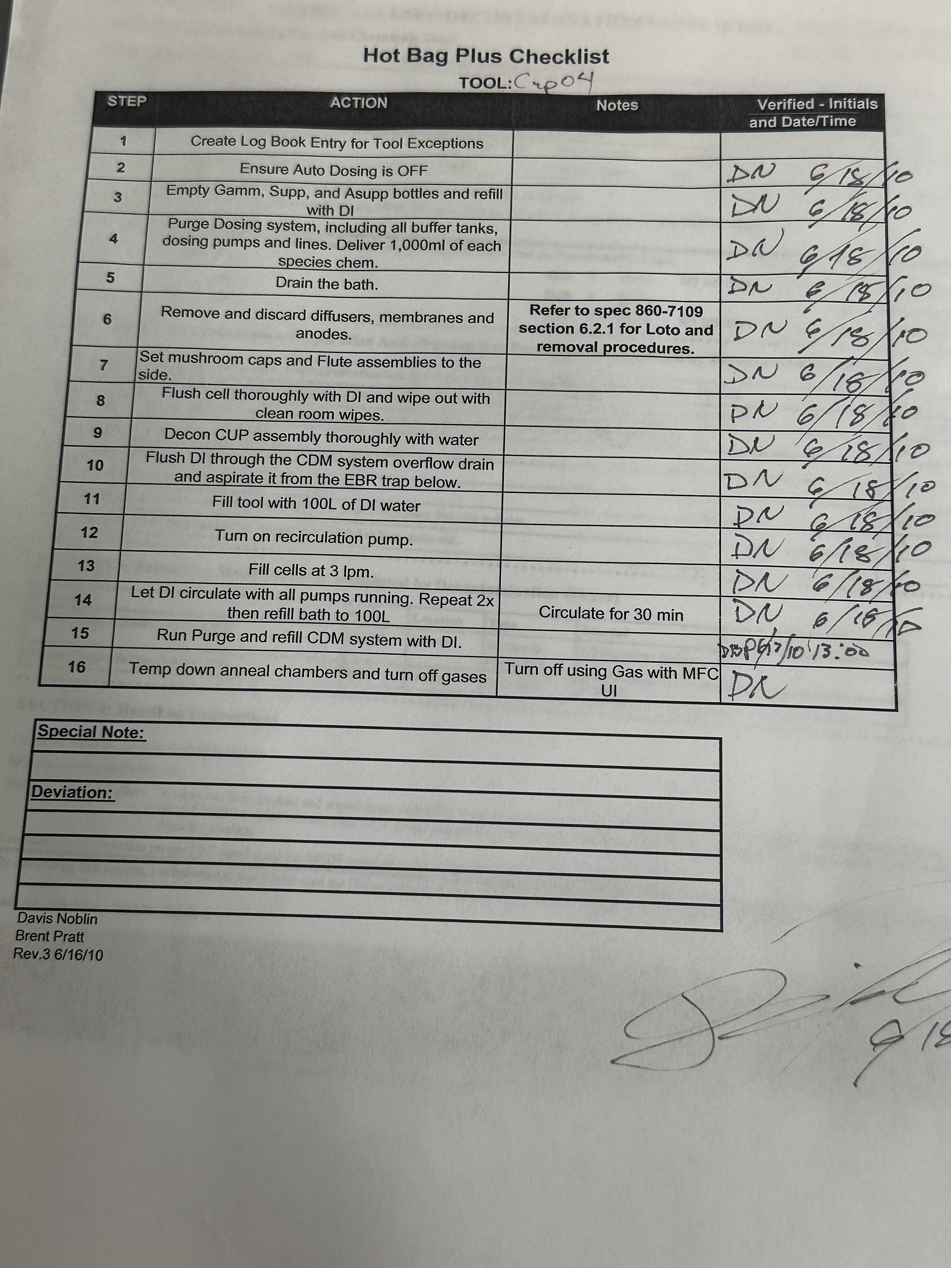 Used Novellus/ LAM Sabre XT Plating Tool