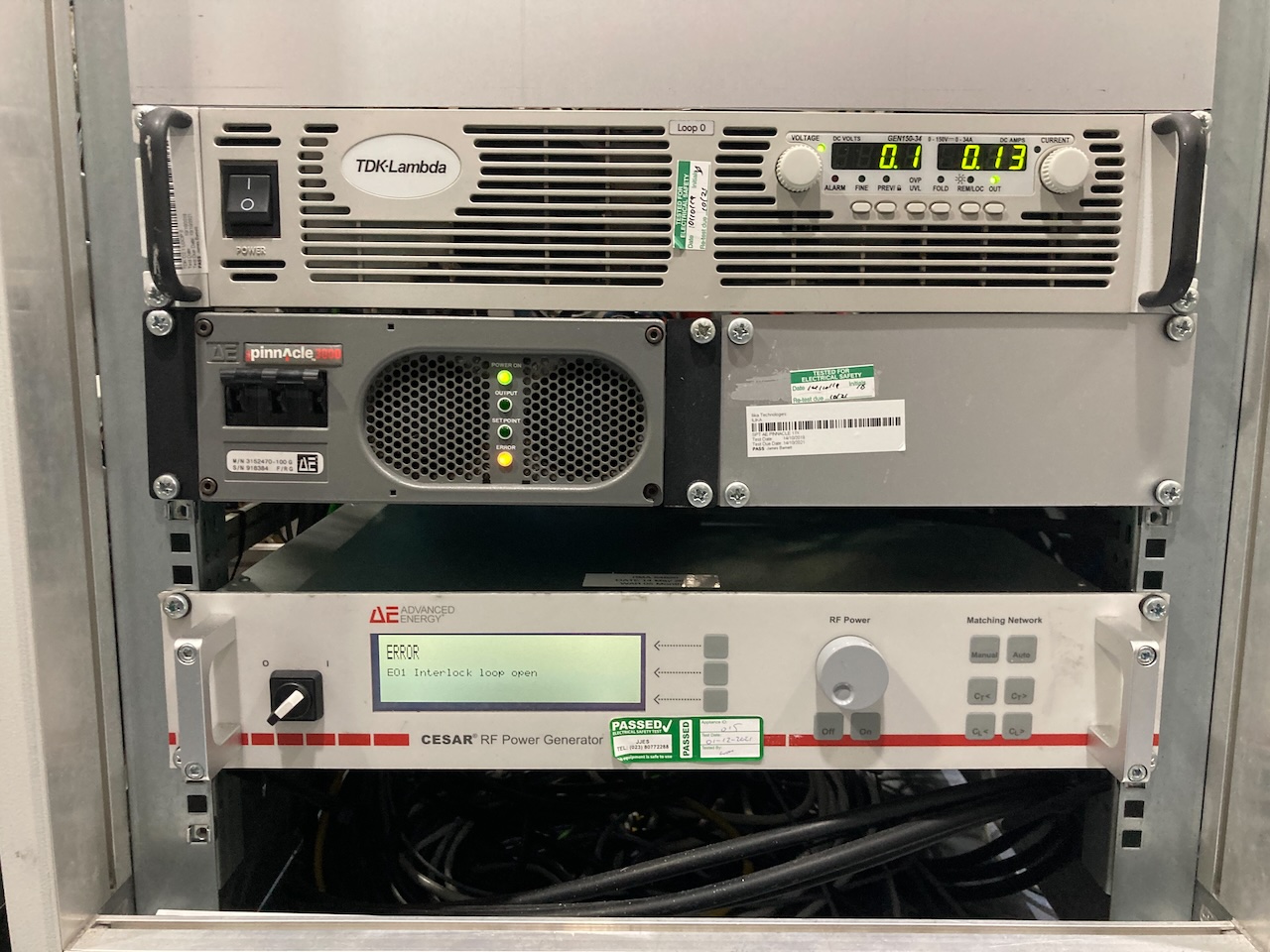 Used DCA Instruments UHV Cluster Tool / MBE Growth, Linear Sputtering, Pre-Clean