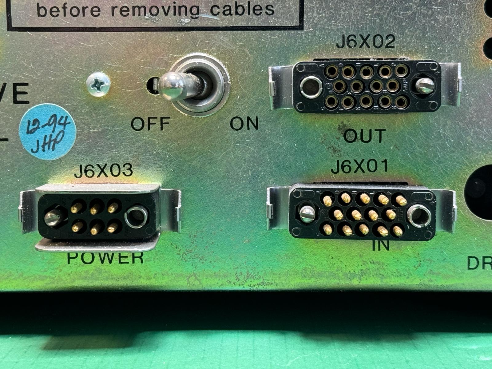 Used Eaton Nova 6200AV 6400 DUAL USTEP C DRIVE MOTOR DRIVE 0906-0108-0001