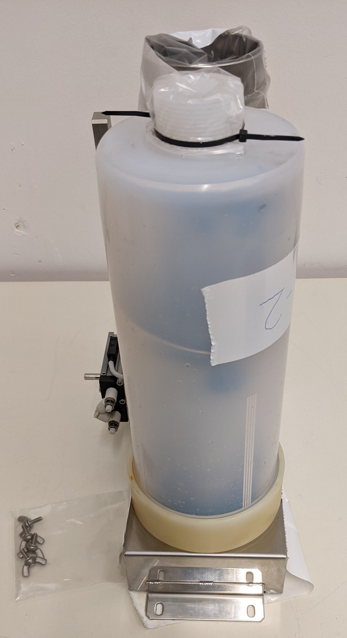 Used TEL Act 8 Part Dev 3-2 Exhaust Duct/ Auto Damper/ Manual Damper/ Mist Trap Assembly