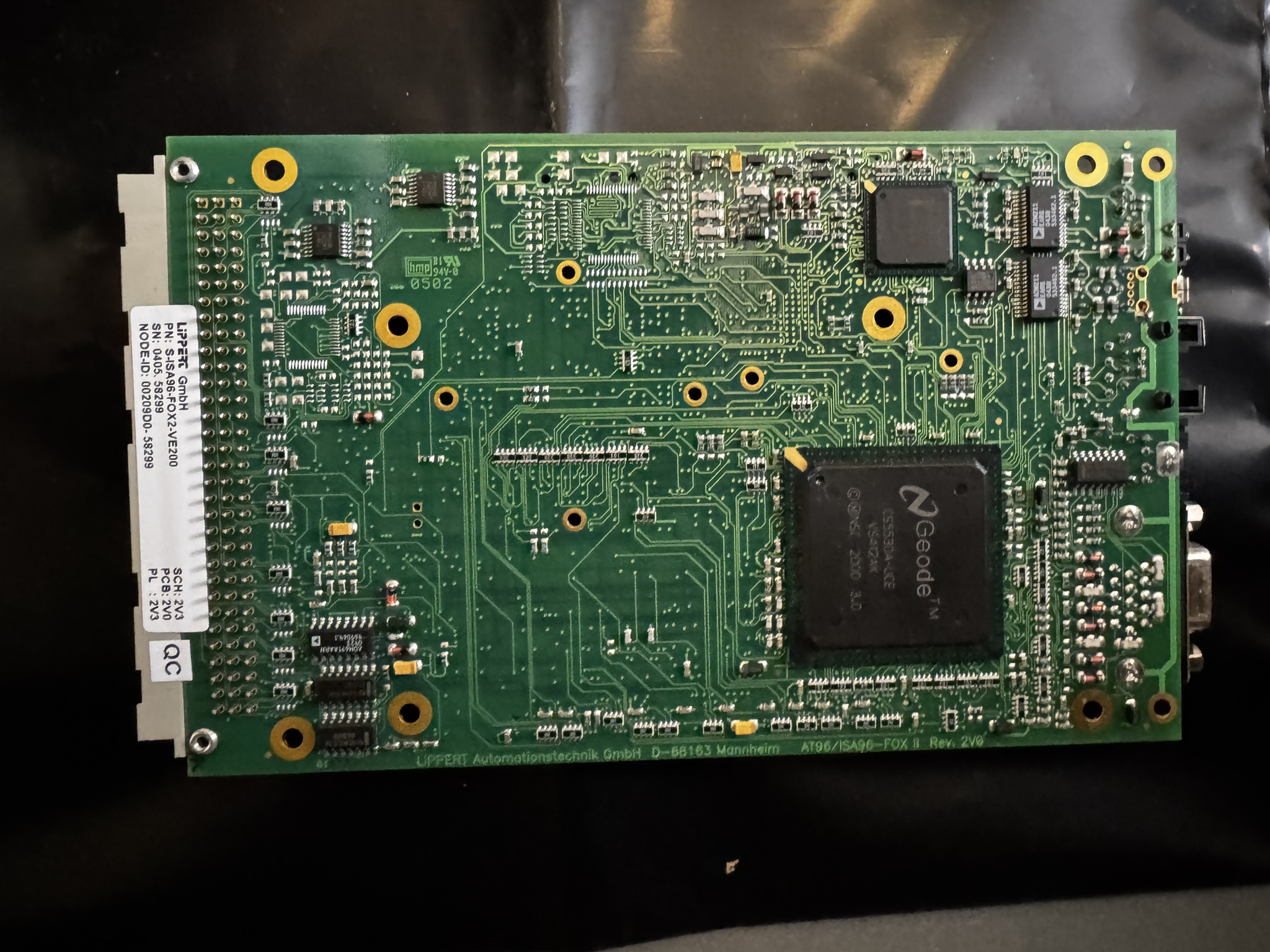 Used Lot of Control & Power Boards from 1996 Suss Microtec Falcon Polyimide Developer