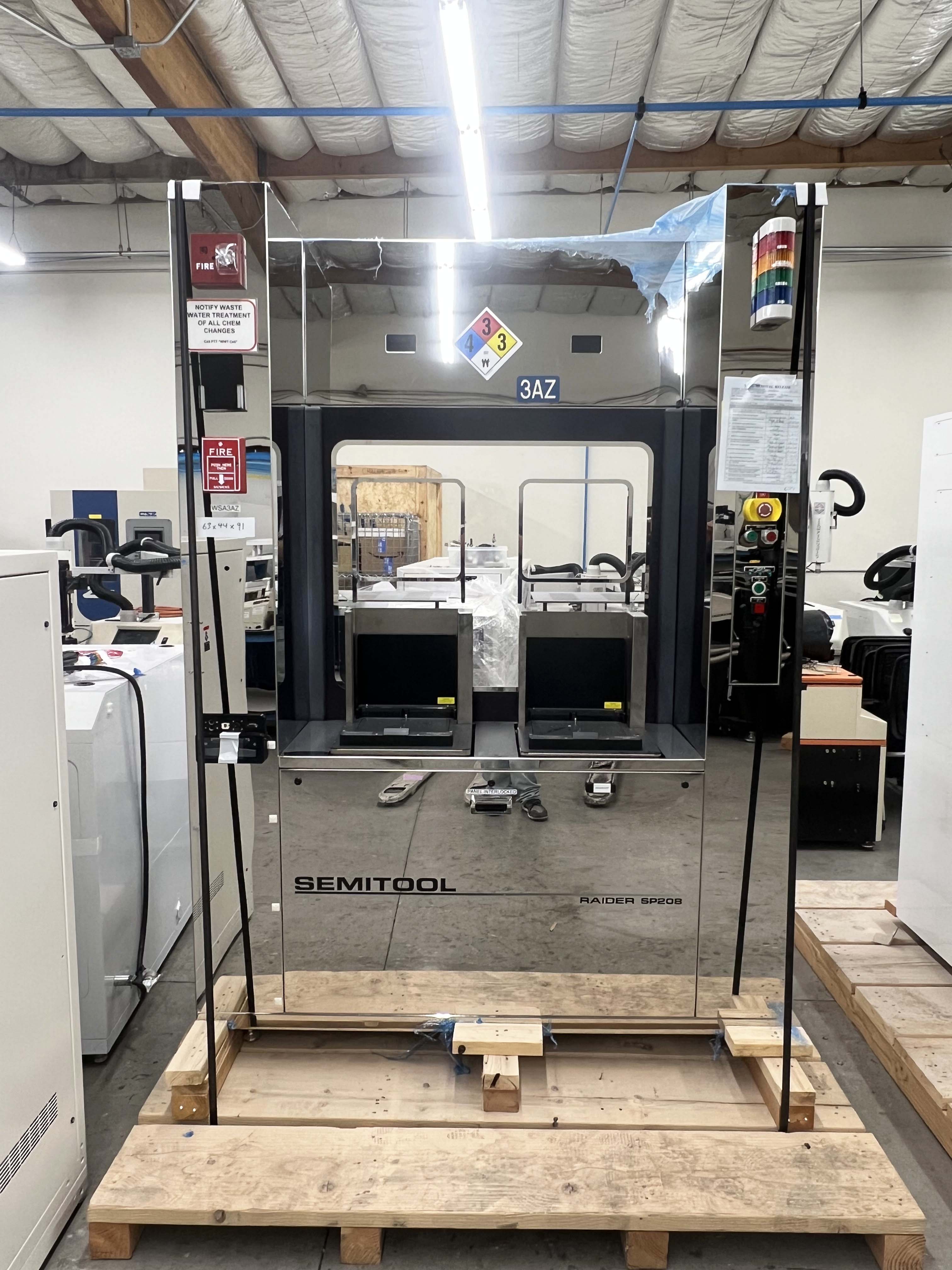 Used 2005 Semitool Raider R208FMC2  ECD Tool