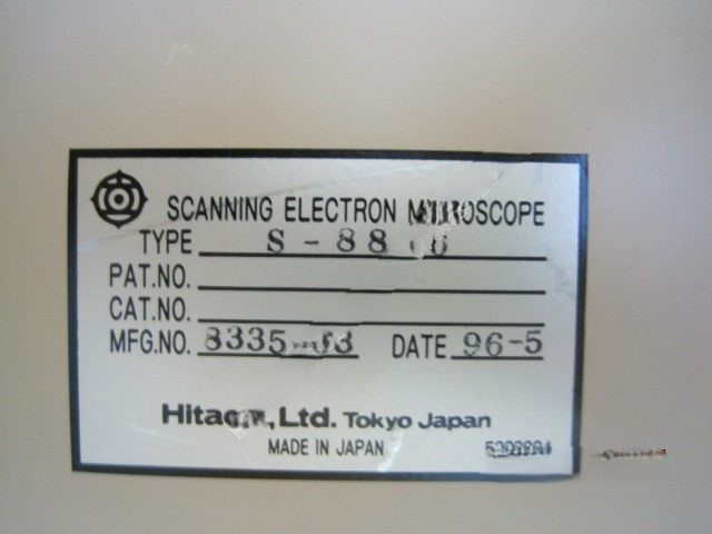 Used HITACHI S-8820
