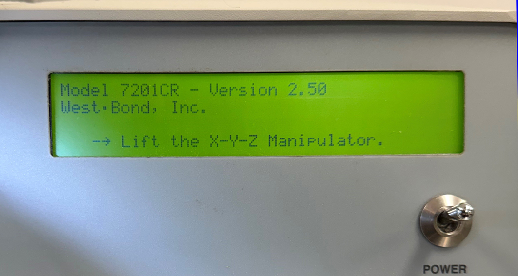 Used West-Bond 7201CR-79