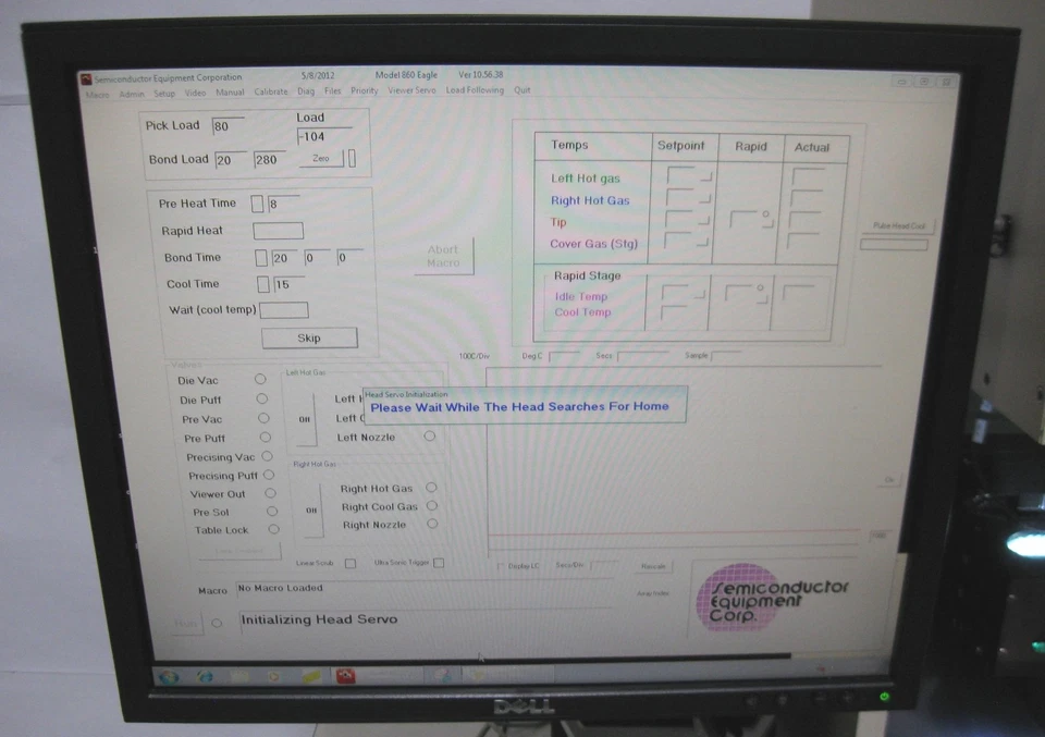 Used SEC Semiconductor Equipment Corp. 860 Eagle Omni Die Bonder
