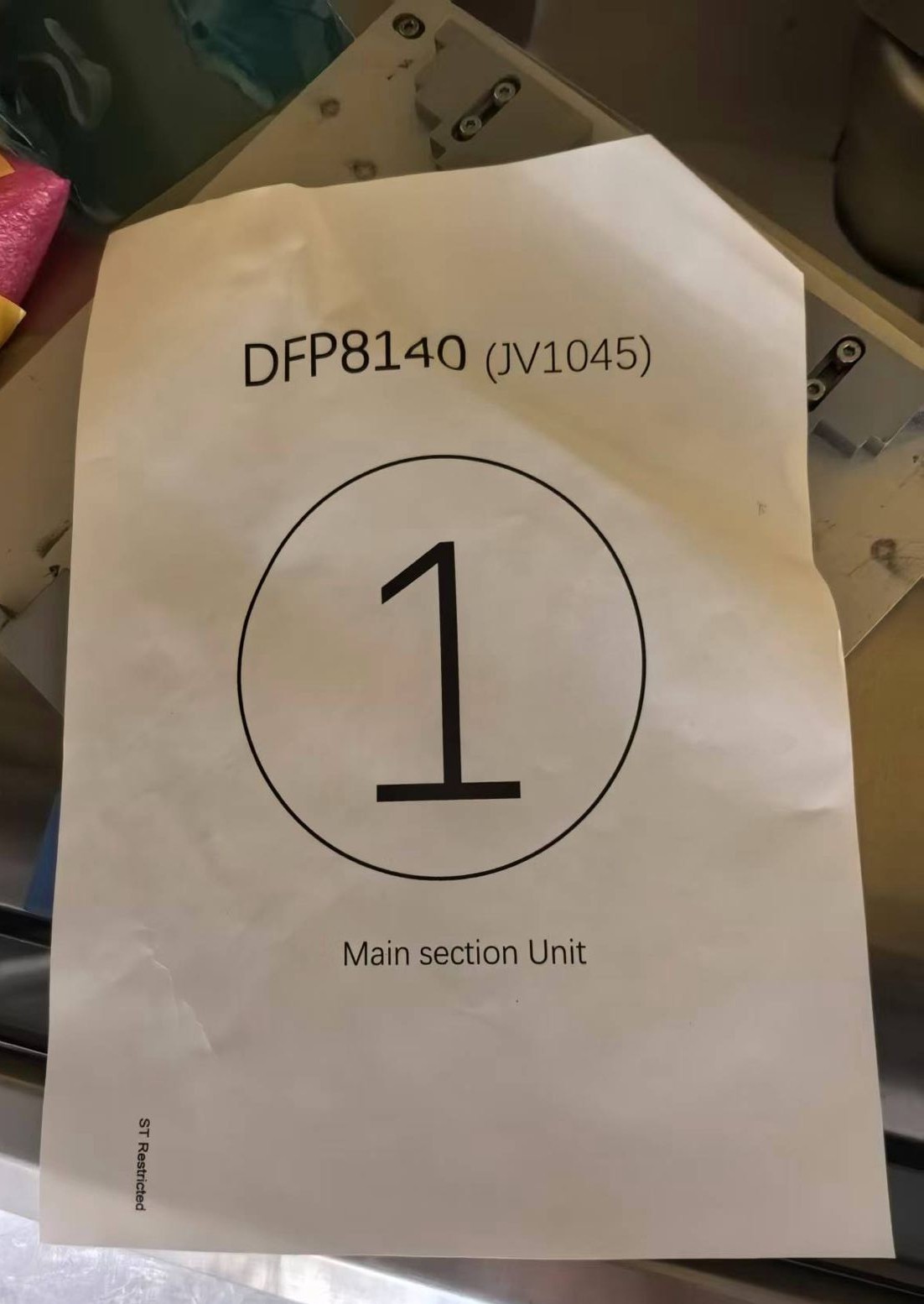 Used 2002 Disco DFP 8140 Polisher