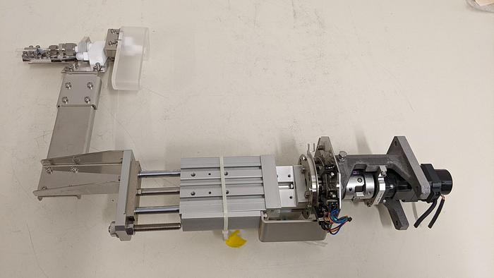 Used SMC & Oriental Motor Co., Ltd. MGP Compact Guide Cylinder / VEXTA 5 Phase Stepping Motor