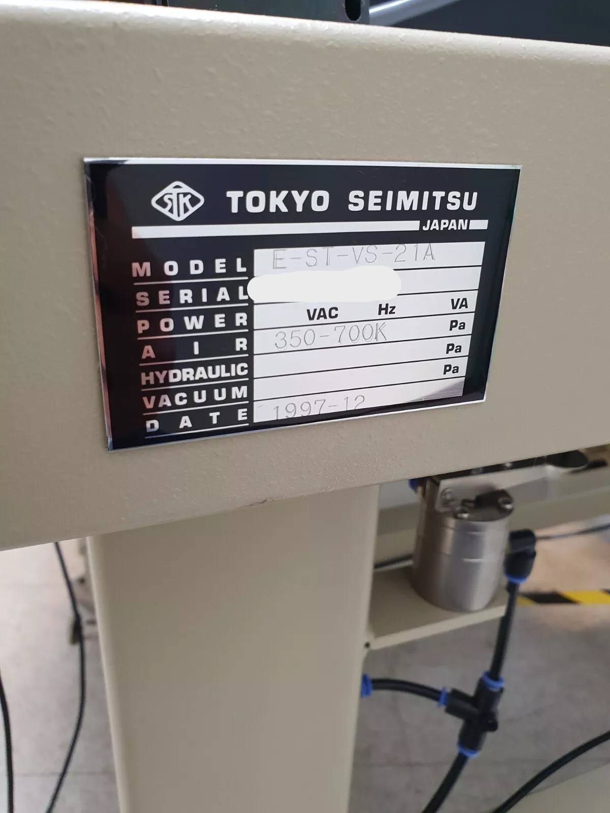 Used TSK Surfcom 590A Wafer surface measurement system
