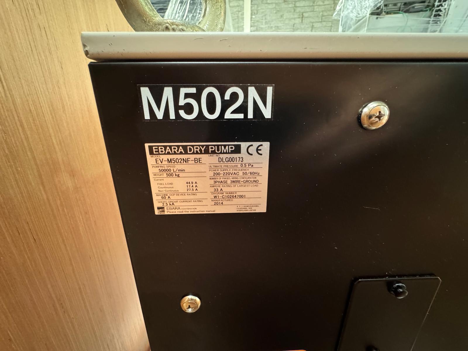 Refurbished Ebara EV-M502N Dry Vacuum Pump