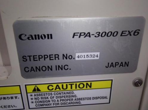 Used Canon FPA-3000EX6
