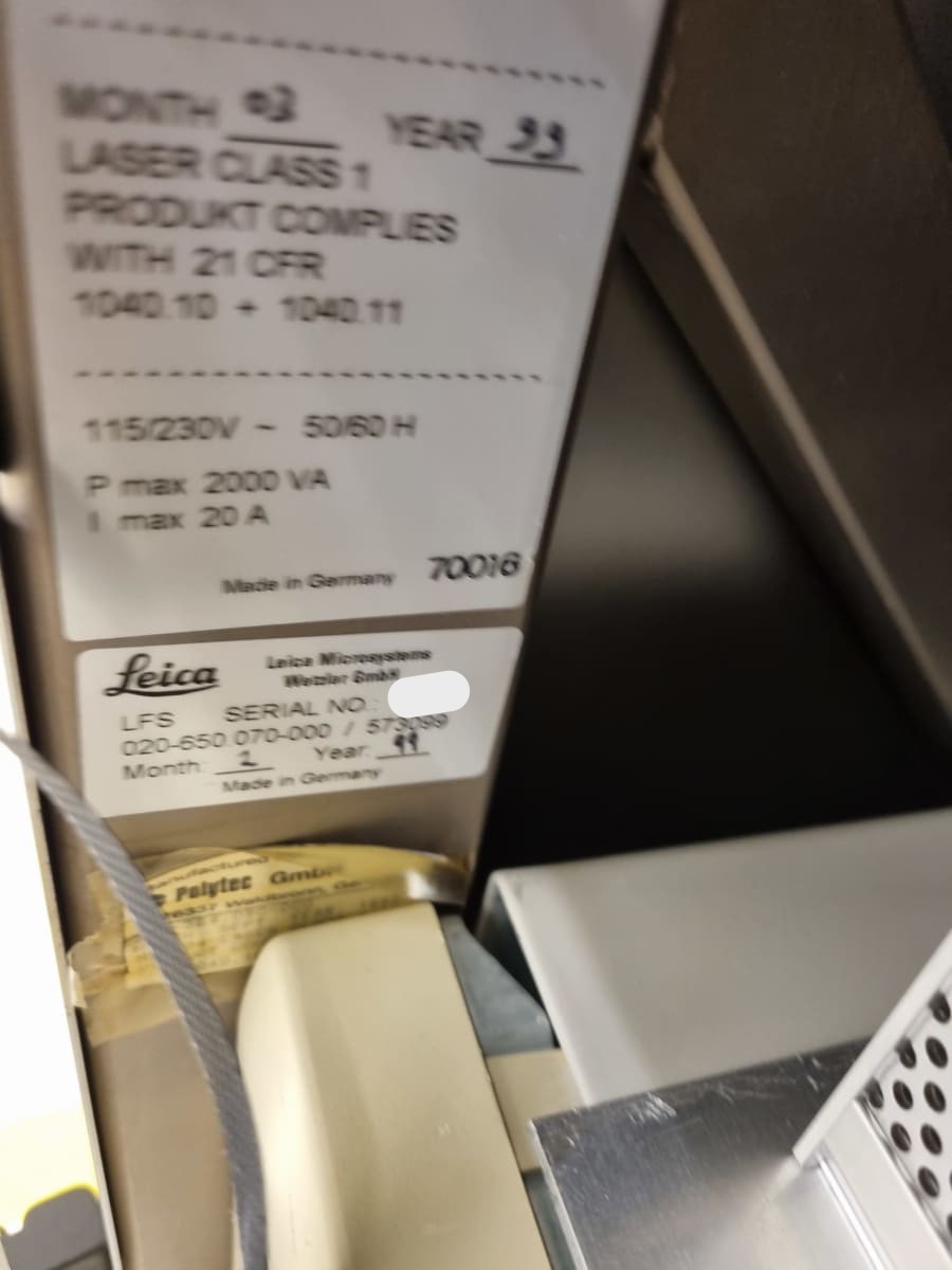 Used 1999 Leica INS3000