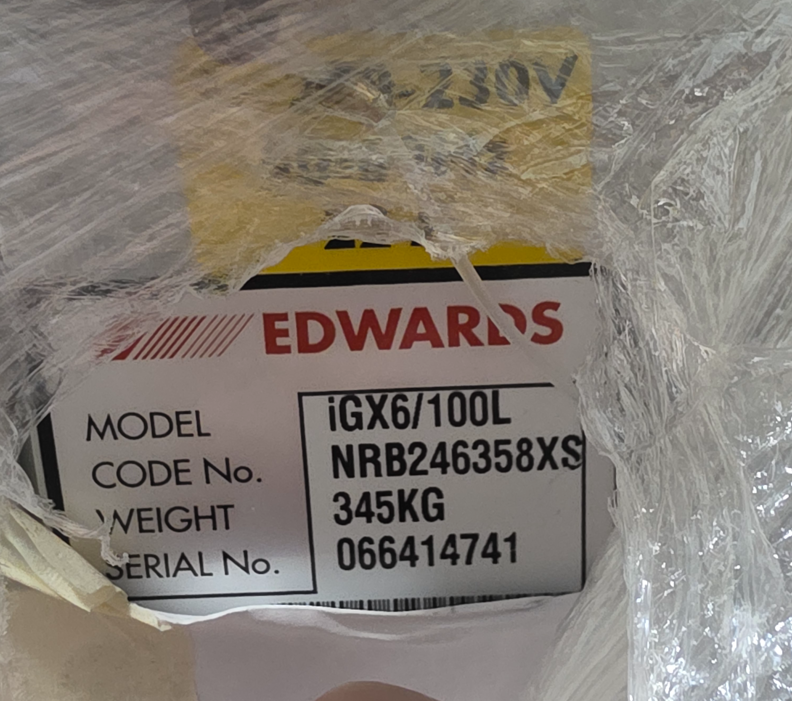 2013 Edwards iGX6/100L