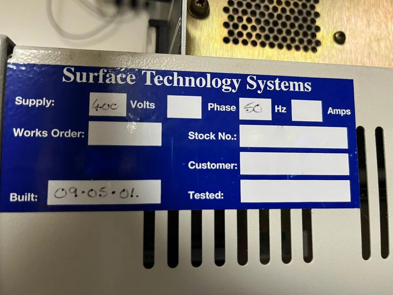 Used 2001 STS Dielectric PECVD
