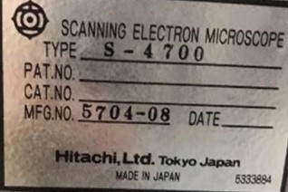 Used Hitachi S-4700-I