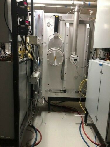 Used Sencera In-line Sputter 6 target large panel DC power supply vacuum & Turbo pump