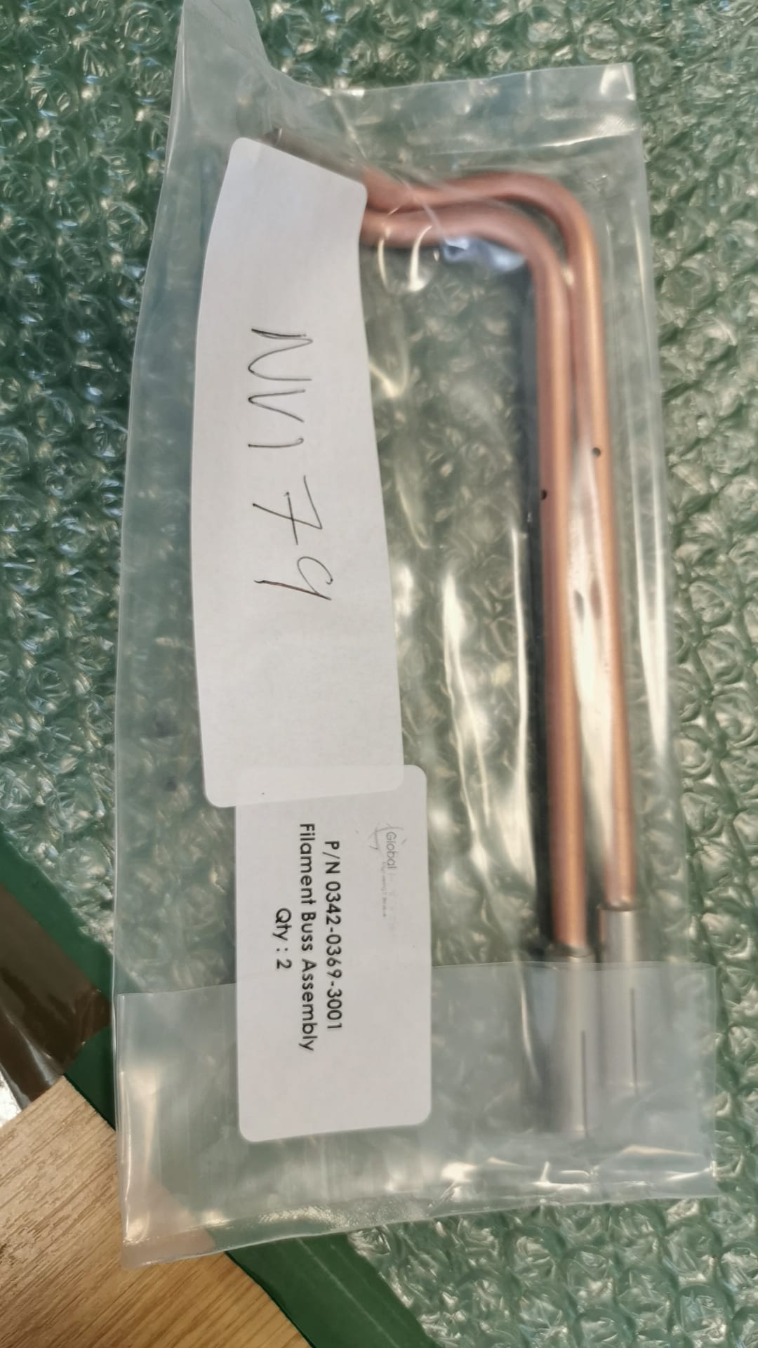 Used Eaton Nova 6200AV 0342-0369-3001 Filament Buss Assembly