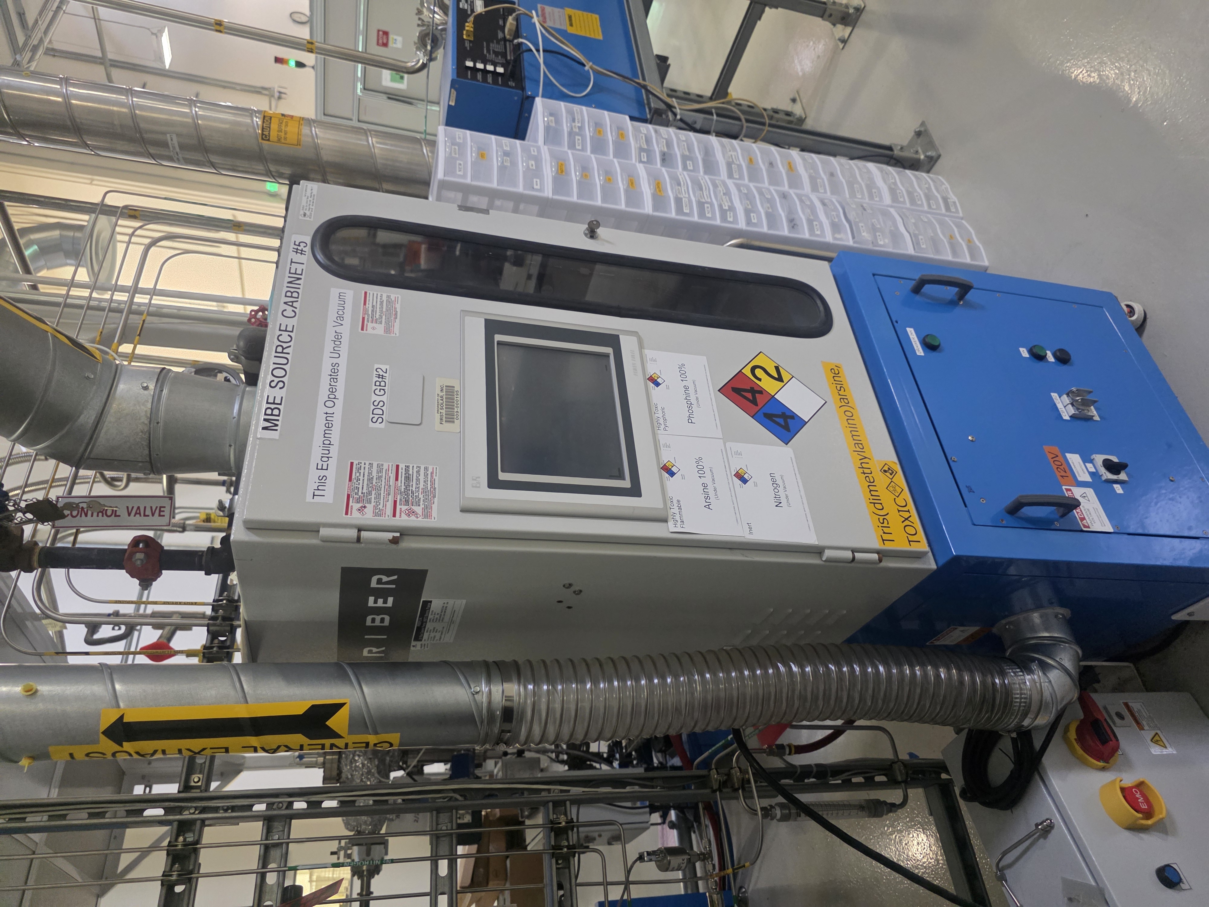 Used Riber MBE Epitaxy System