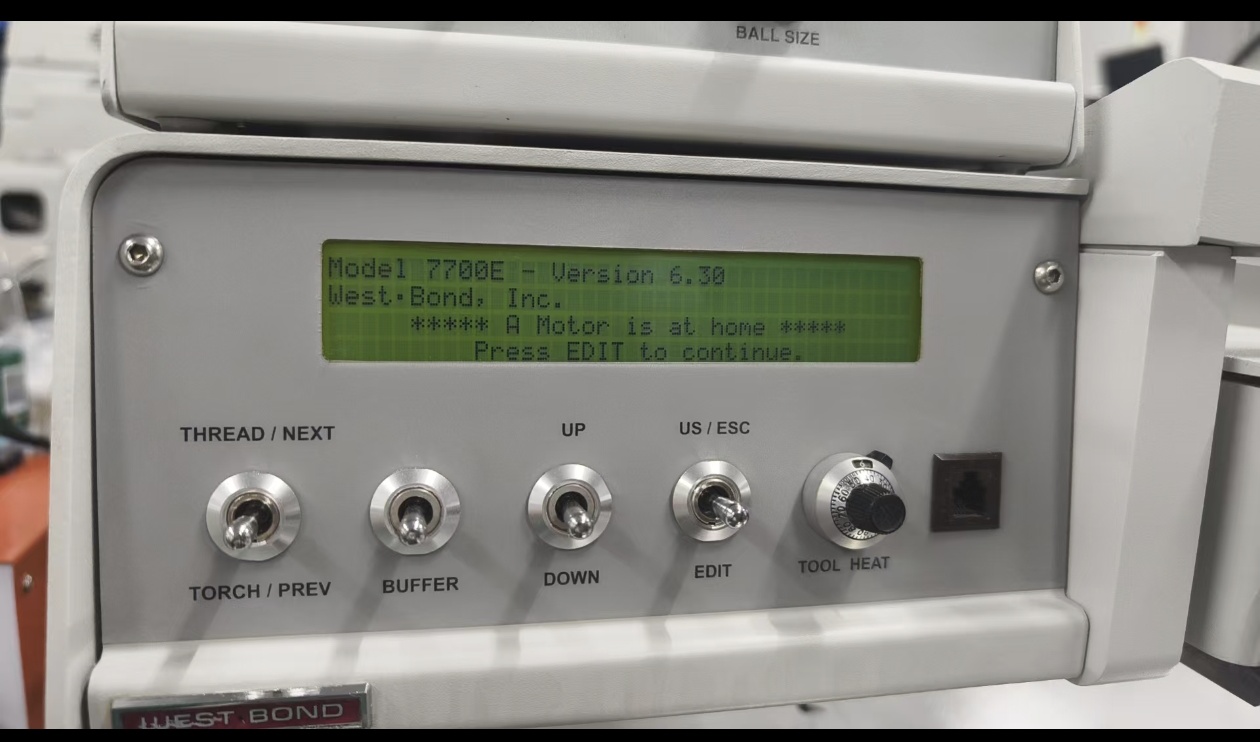 Used WESTBOND 7700E  Bonder