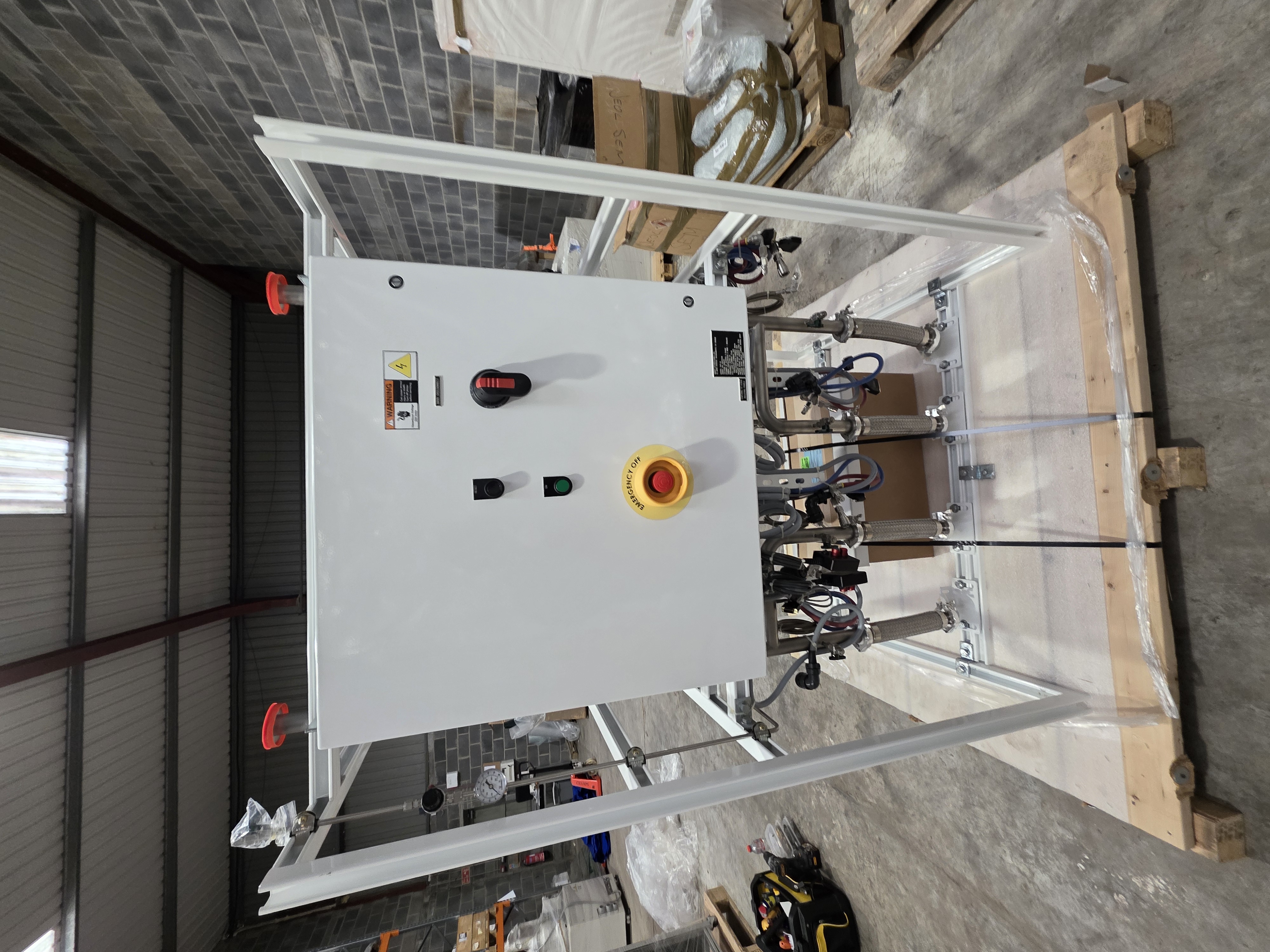 2015 Ebara OXT-14 Modular Pump Rack System – 4-Channel Automated Foreline Skid, New