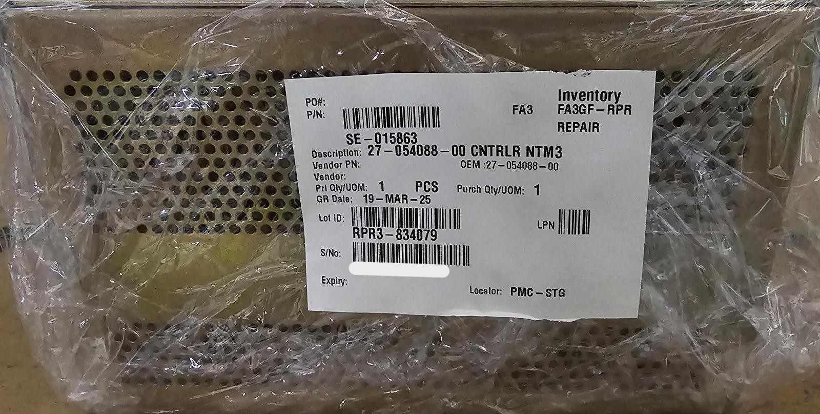 Used Electro Optical 27-054088-00 Controller NTM3