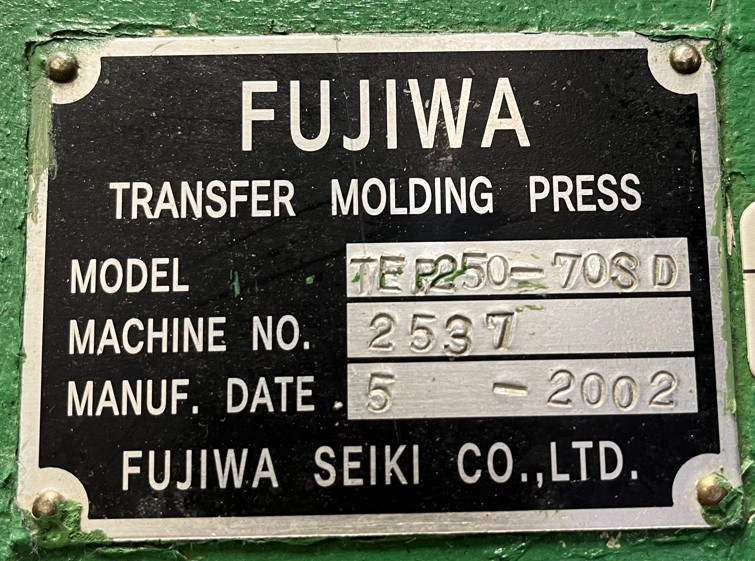Used 2002 Fujiwa TEP-250-70