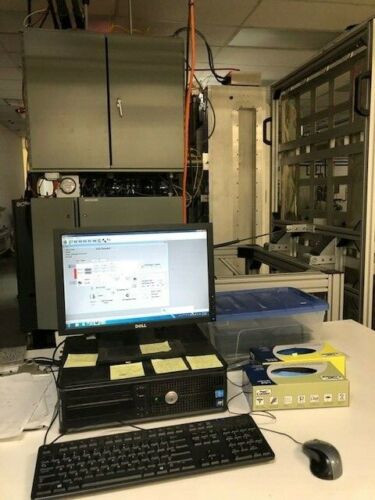 Used Sencera In-line Sputter 6 target large panel DC power supply vacuum & Turbo pump