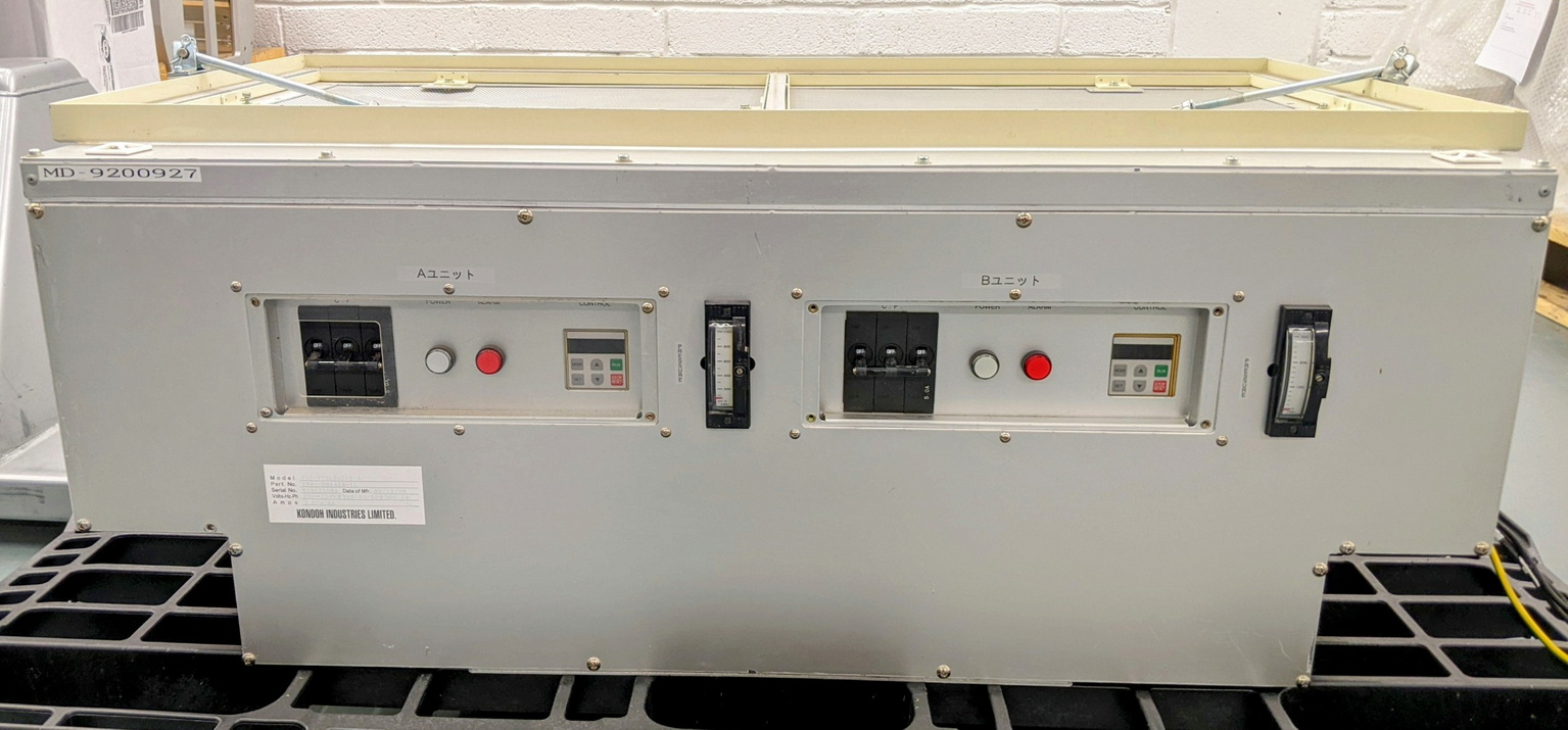 Used Tokyo Electron KONDOH INDUSTRIES Lithius fan filter unit