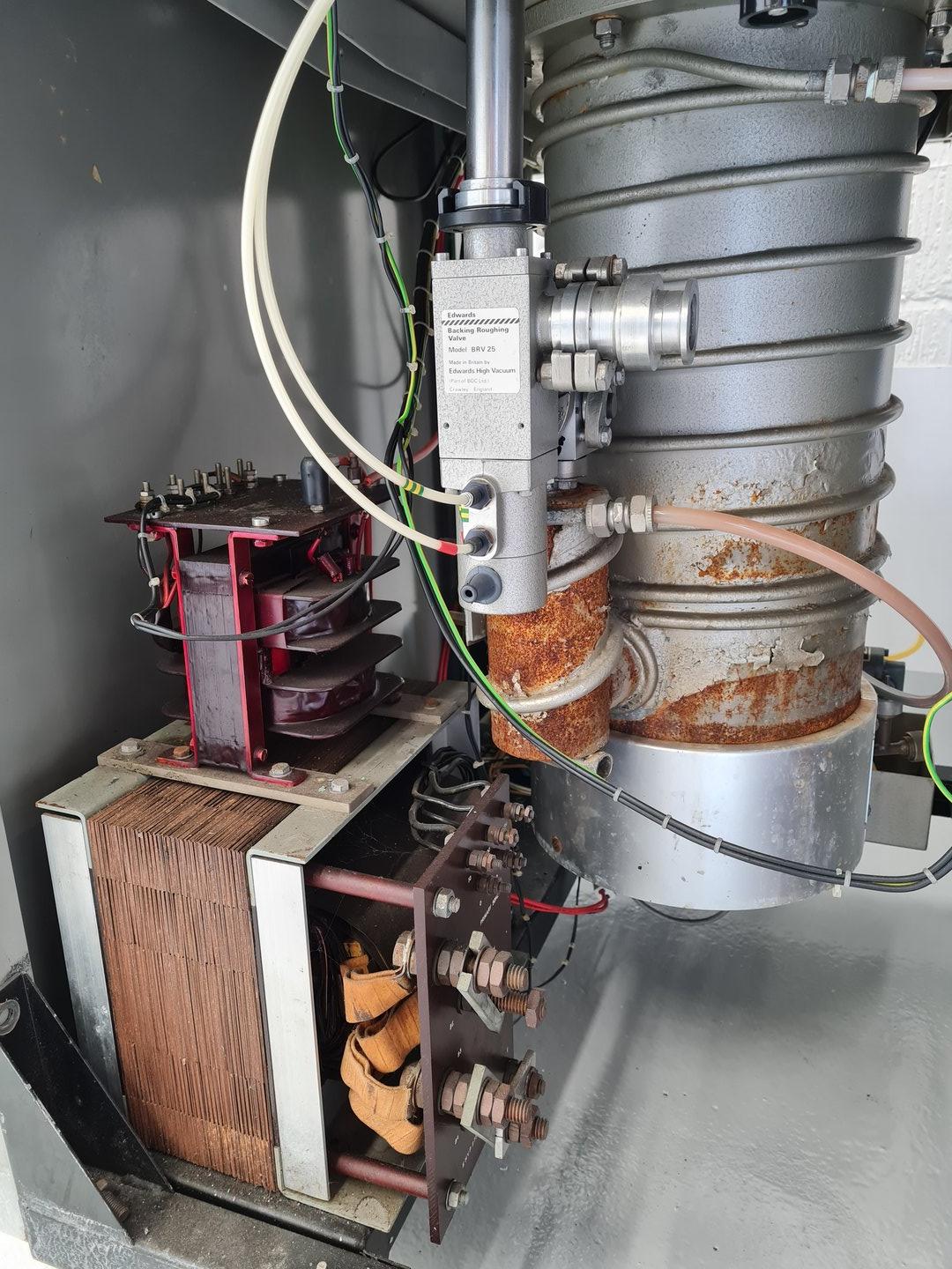 Used Edwards Edwards E480 Vacuum Thermal Evaporator Coating System Lab