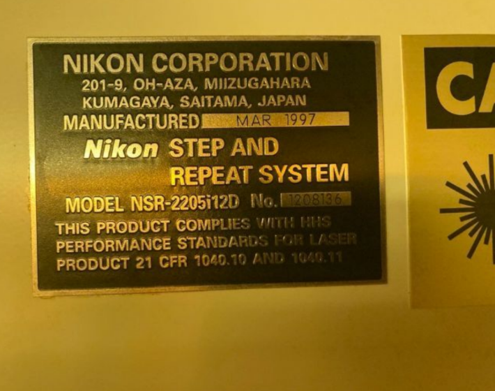 Used 1997 NIKON NSR-2205i12D