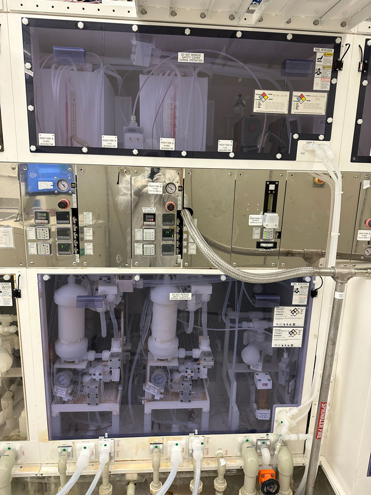 Used DNS Dainippon Screen WS-820L Wet Station