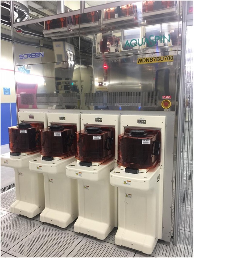 Used 2008 DNS Dainippon Screen SU3000 12 Inches 4 Chambers Wet Station