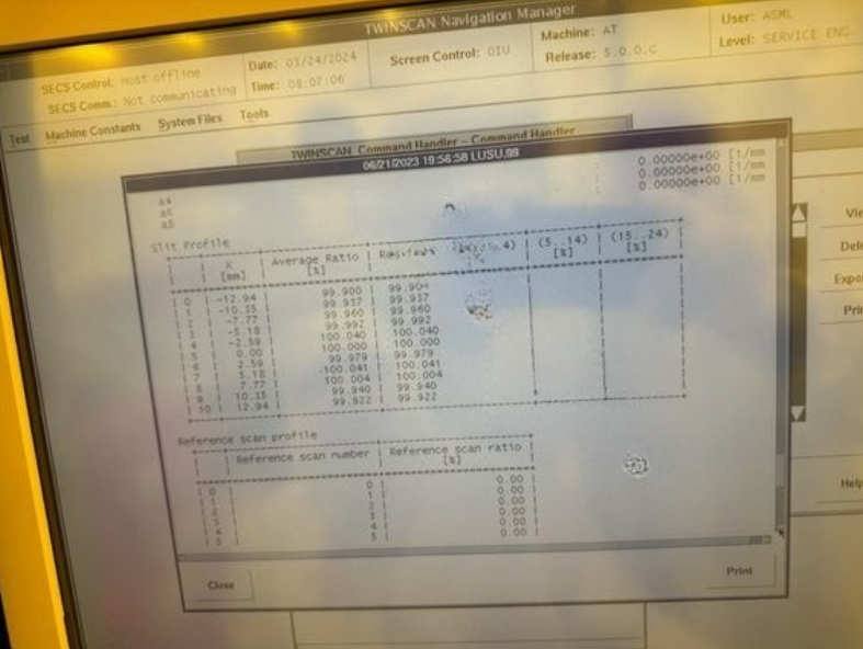 Used 2006 ASML TWINSCAN XT:1700i