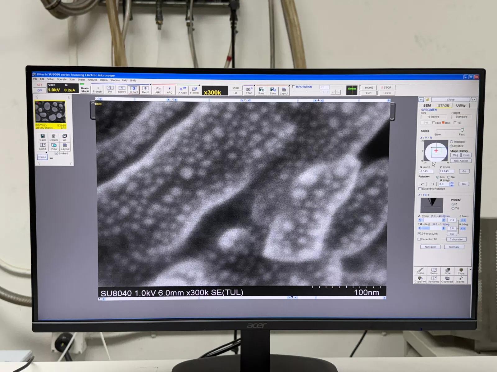 Used HITACHI SU8040 Scanning Electron Microscope