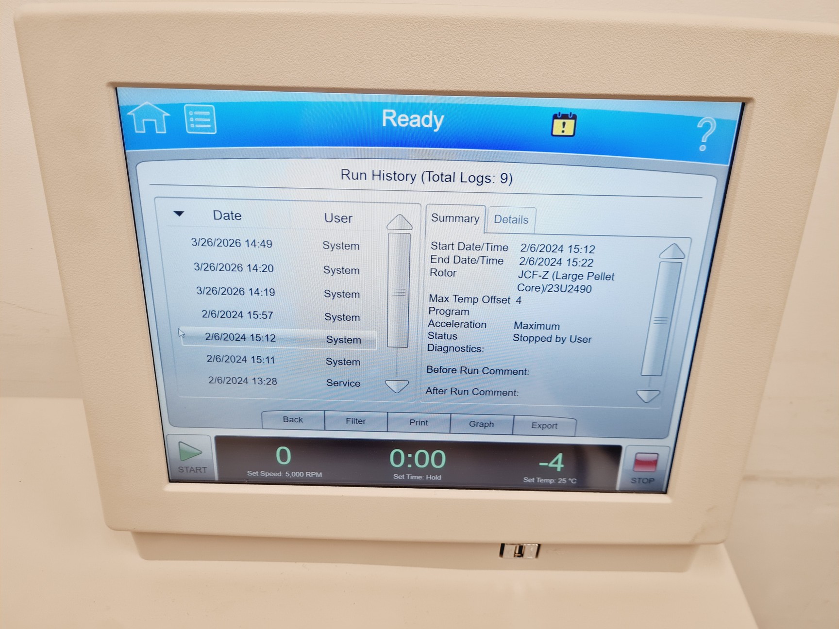 Used 2023 Beckman Coulter Avanti JXN-26 Centrifuge with JCF-Z Rotor 20000rpm Lab