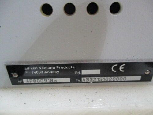 Used AMAT A.103P Vacuum Pump w/ 112970 Controller, N° AP8009185, 3 Phase