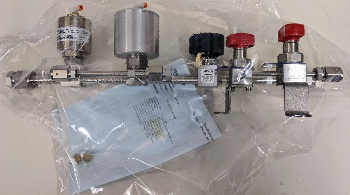 Used Versum Materials - AP Tech H2/N2 HFS High Press SideA MV2,V2,V13