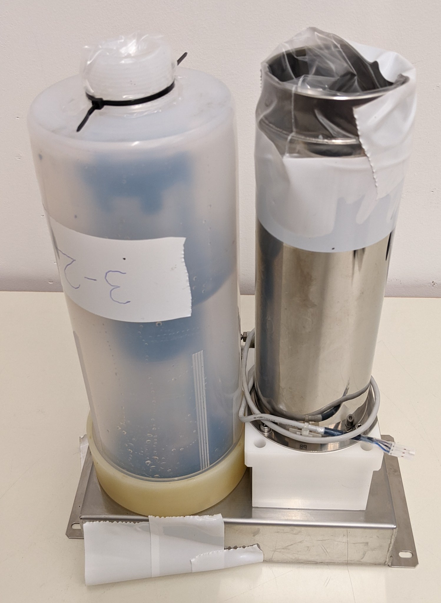 Used TEL Act 8 Part Dev 3-2 Exhaust Duct/ Auto Damper/ Manual Damper/ Mist Trap Assembly