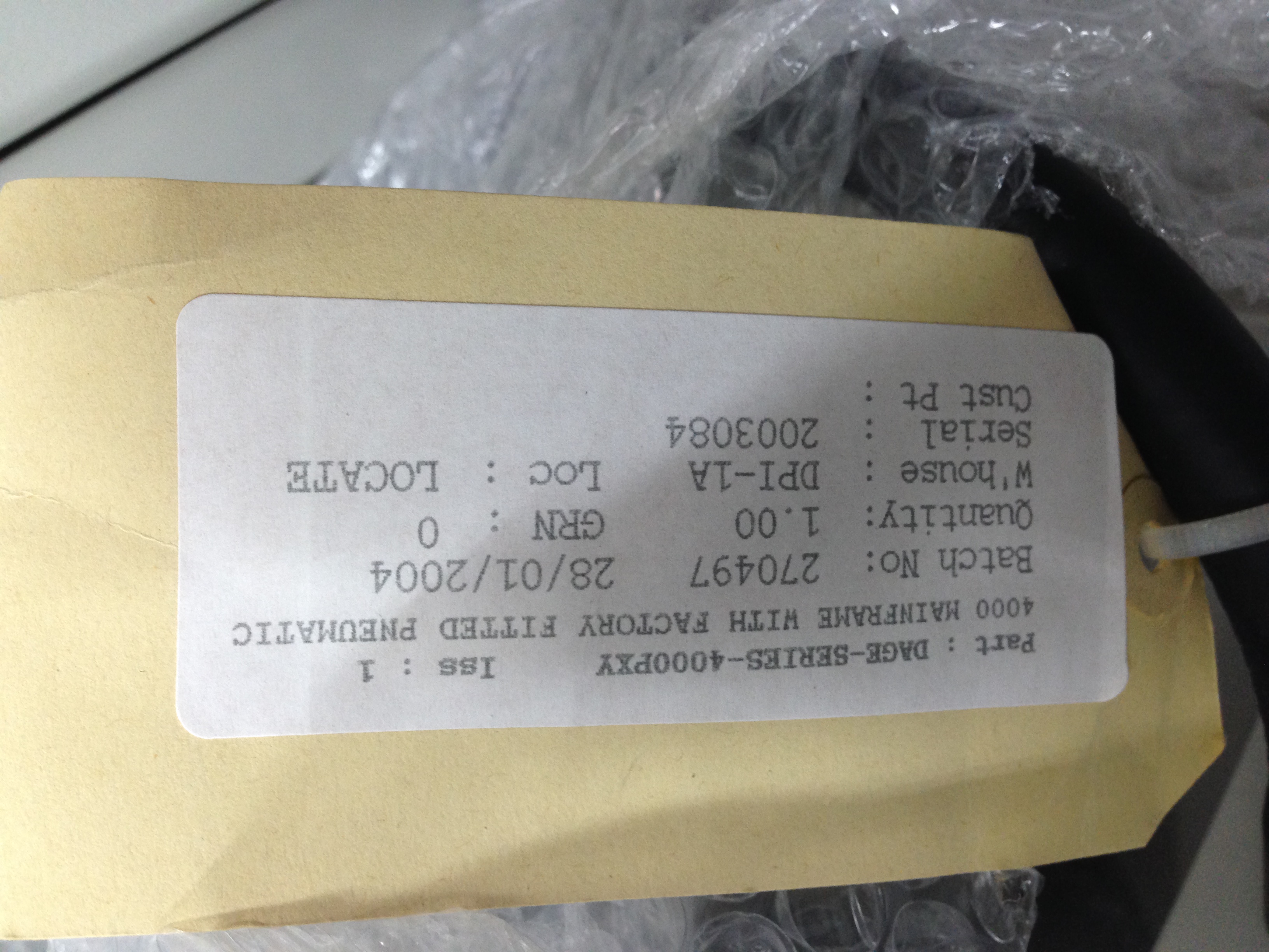 Used 2004 Dage 4000