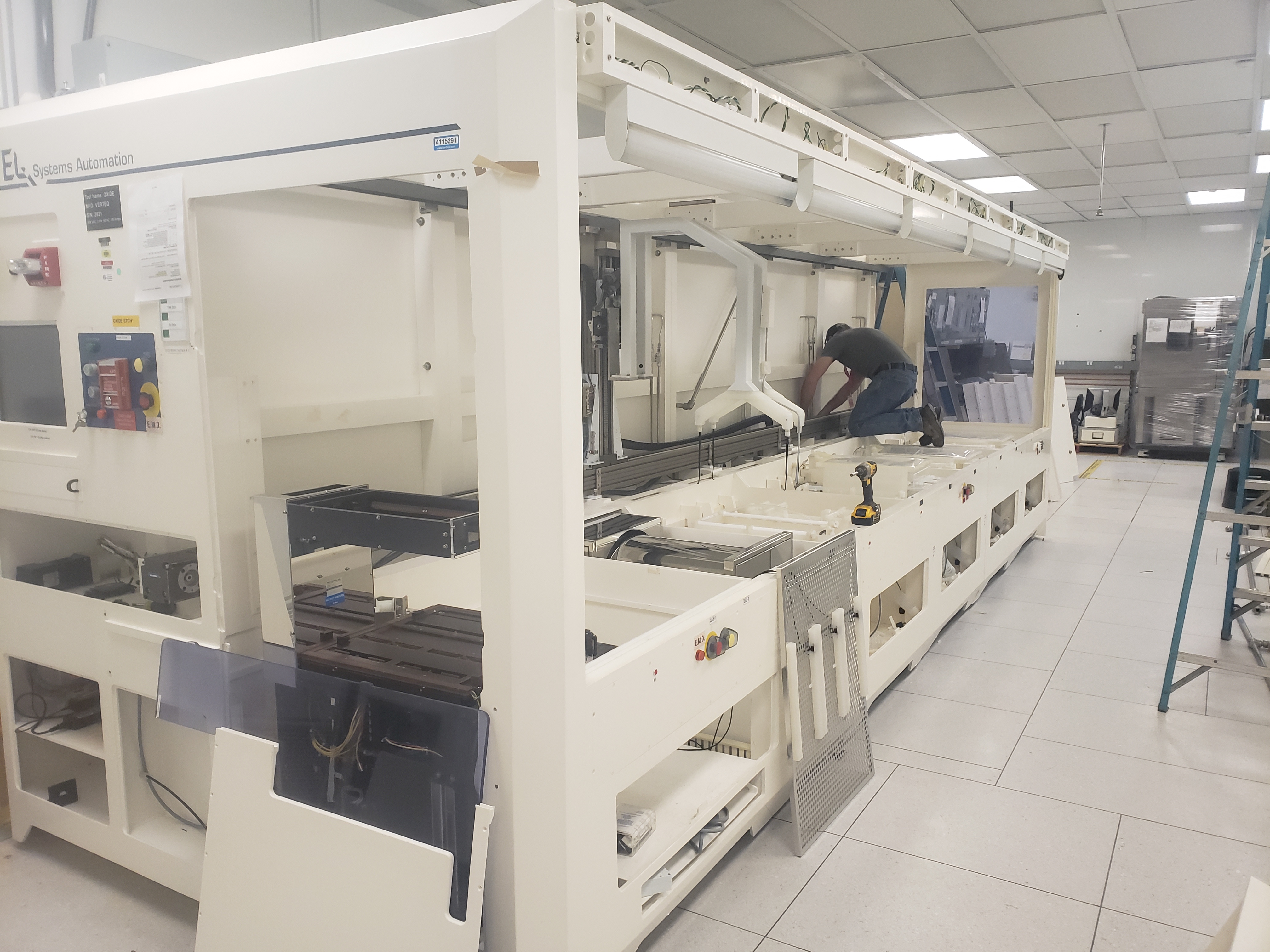 Used Verteq Oxide Wet Processing Station