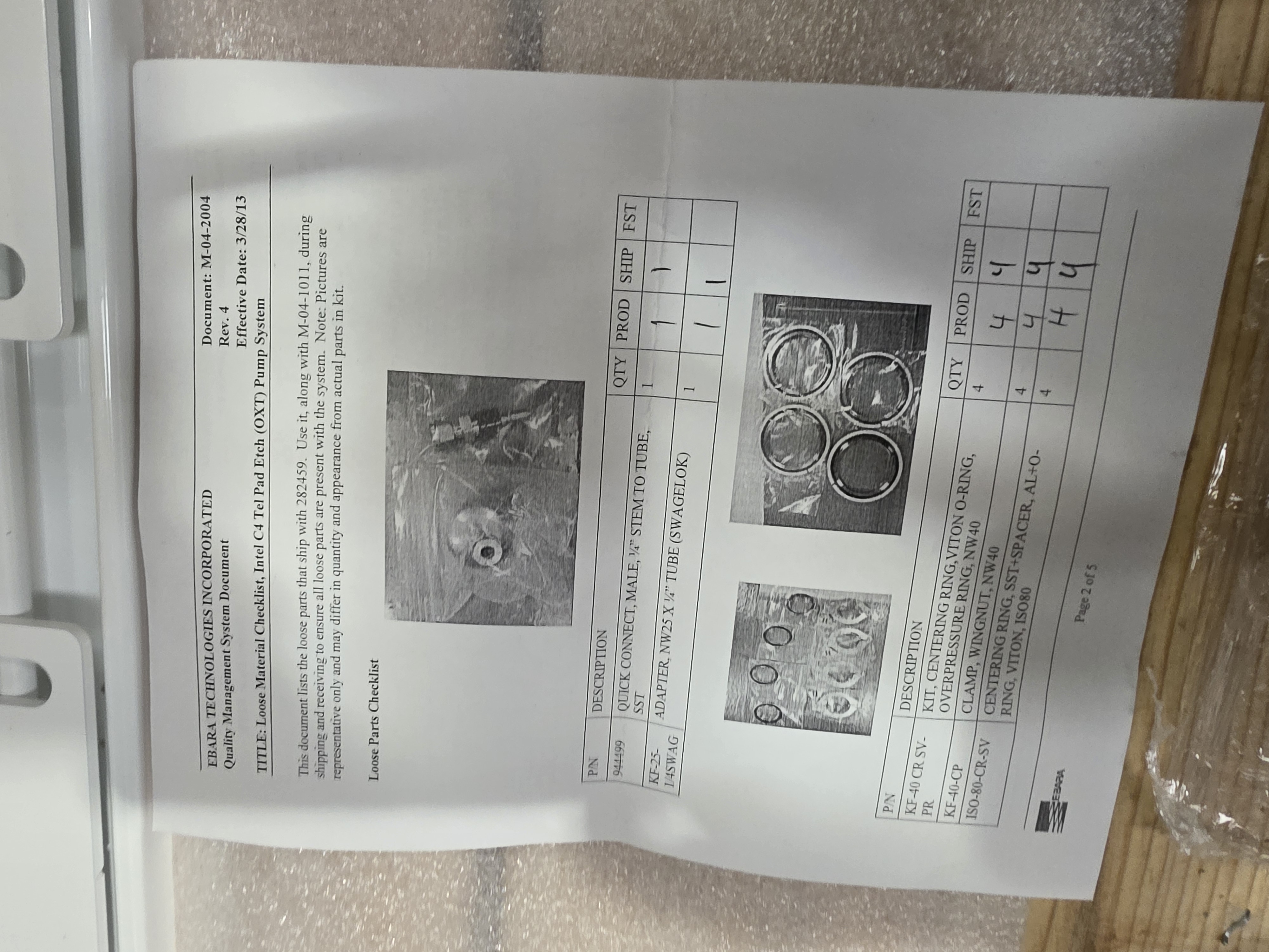 2015 Ebara OXT-14 Modular Pump Rack System – 4-Channel Automated Foreline Skid, New