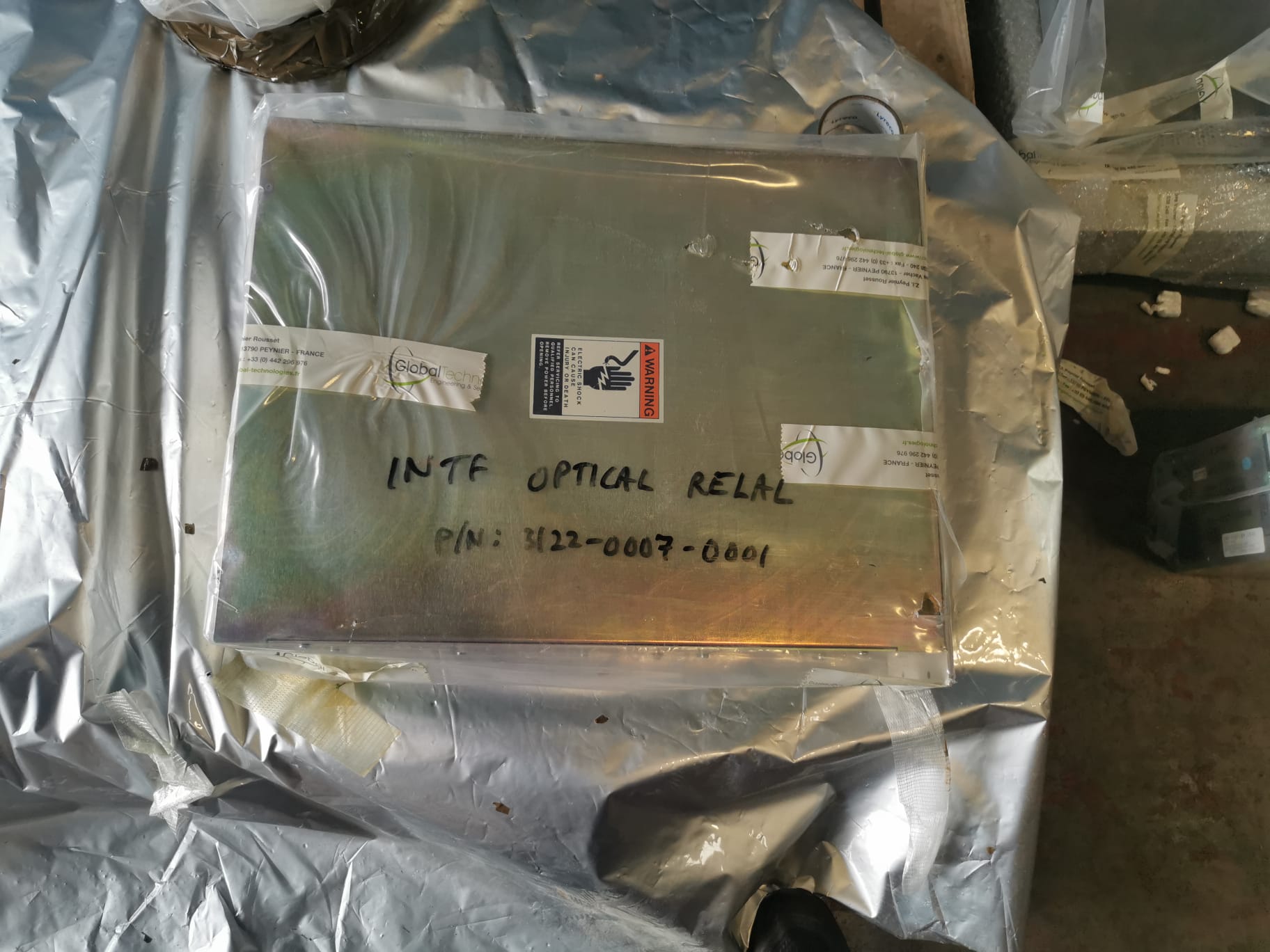 Used Eaton Nova 6200AV Relay interface Chassis 3122.0007.0001