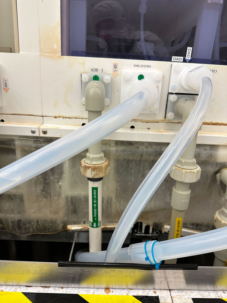 Used DNS Dainippon Screen WS-820L Wet Station