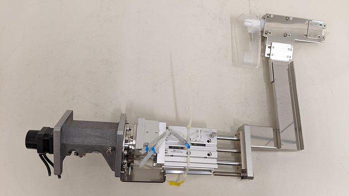 Used SMC & Oriental Motor Co., Ltd. MGP Compact Guide Cylinder / VEXTA 5 Phase Stepping Motor