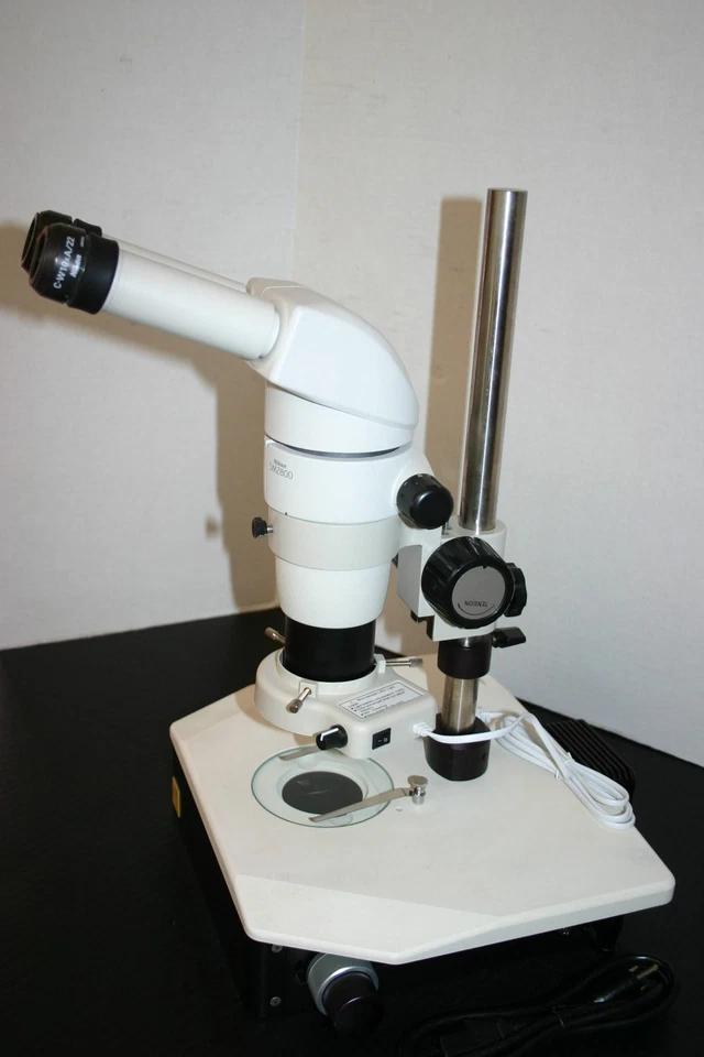 Used NIKON SMZ-800 Binocular Stereozoom Microscope 10-63X on Desktop Stand