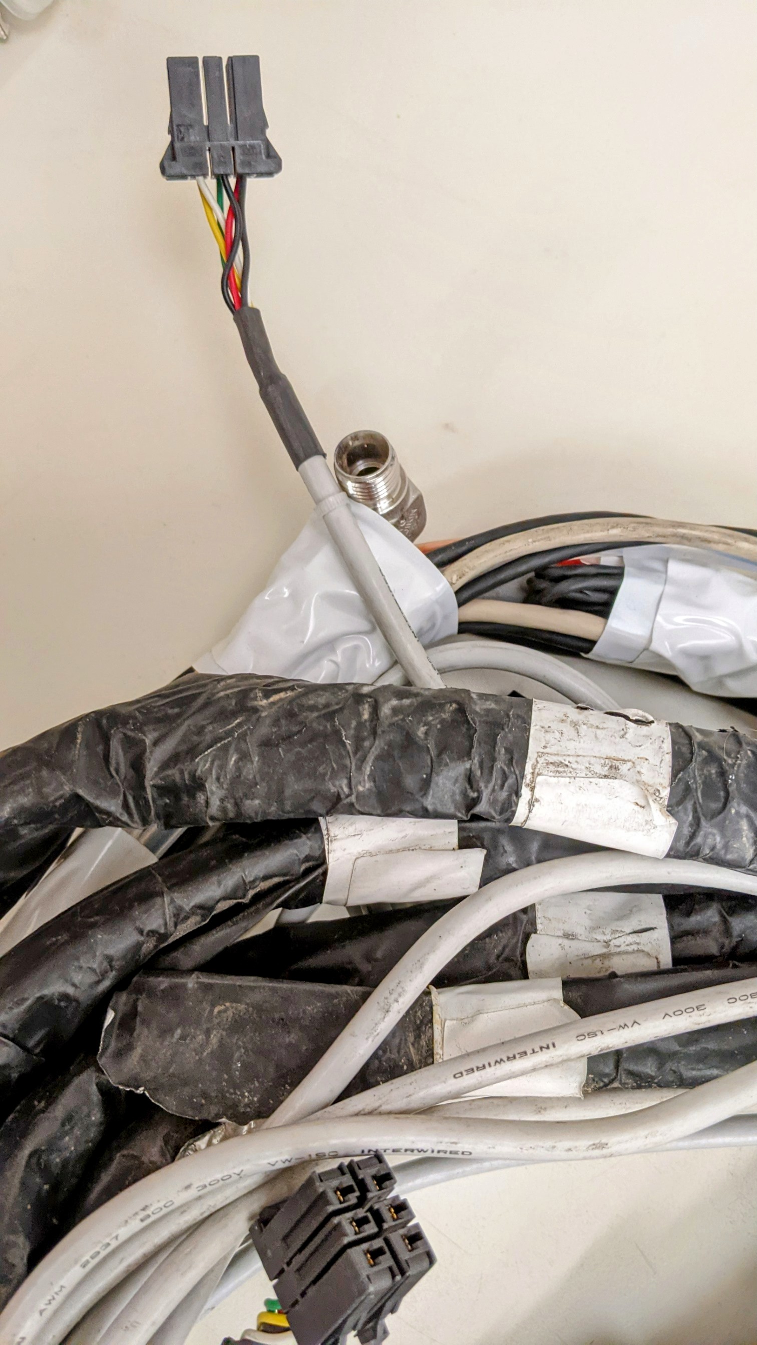 Used TEL Act 8 Part Dev Block to IFB and TCU Piping/Cable Bundle